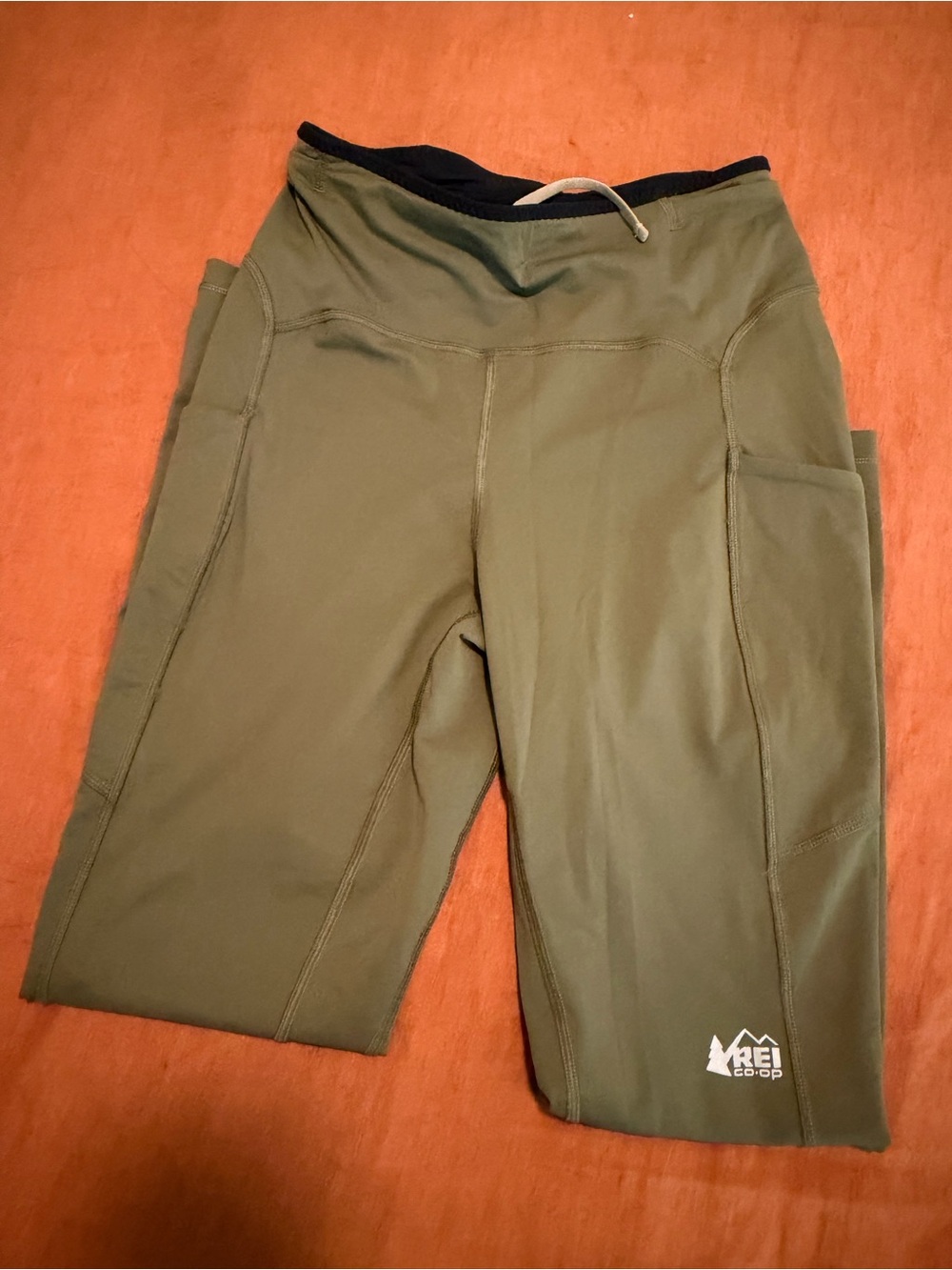 REI swiftland 7/8 running tights, women’s medium - Picture 2 of 3
